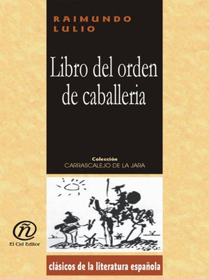 cover image of El libro del orden de caballeria